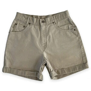 Vintage Chic Tan Shorts